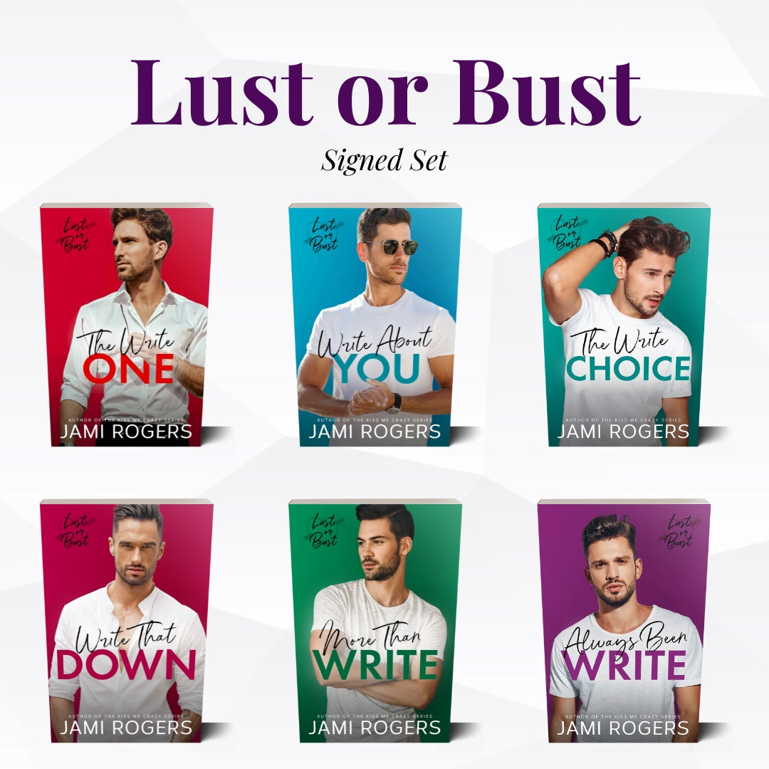 Lust or Bust Signed Paperback Set