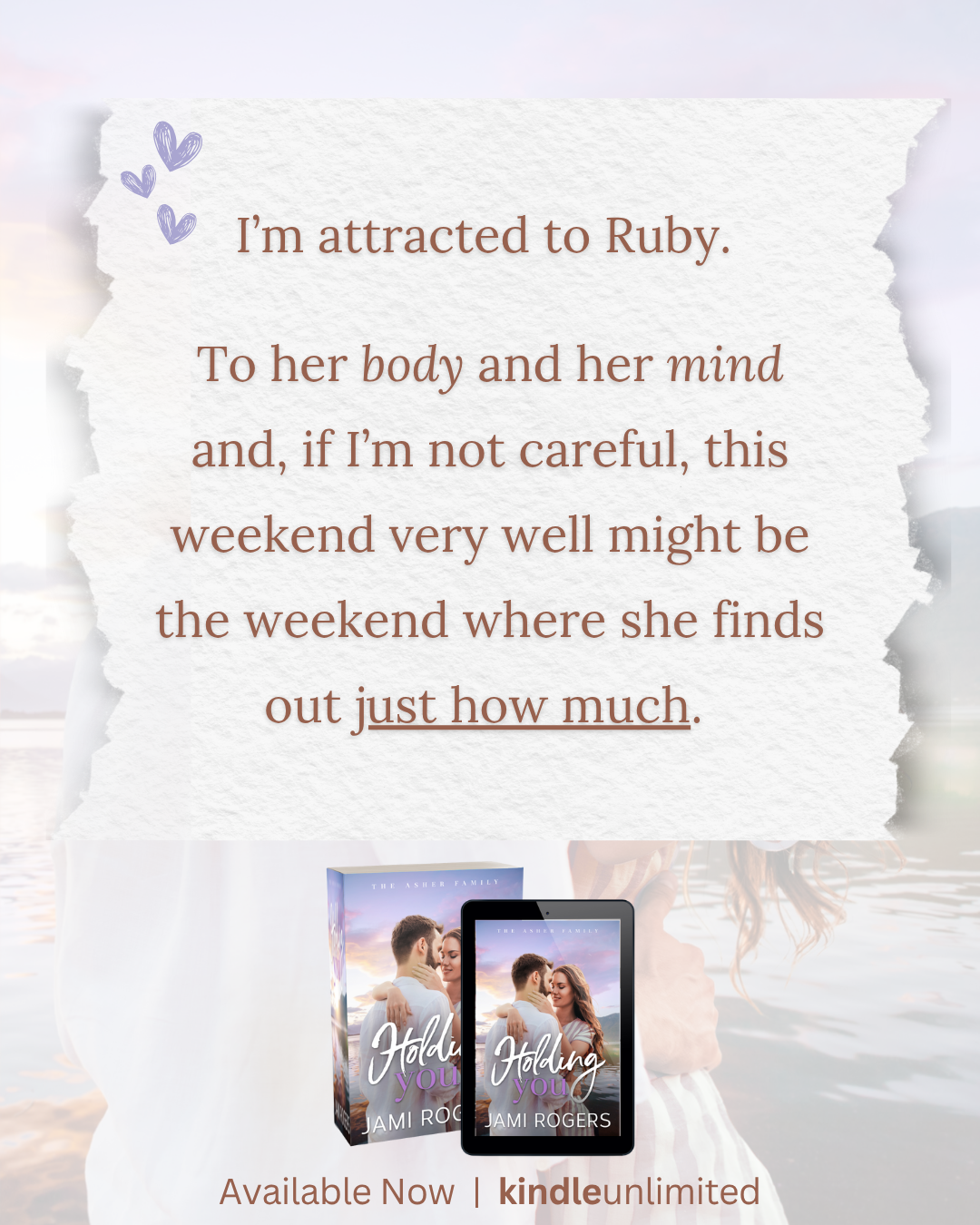 Holding You Signed Paperback (Damaged)