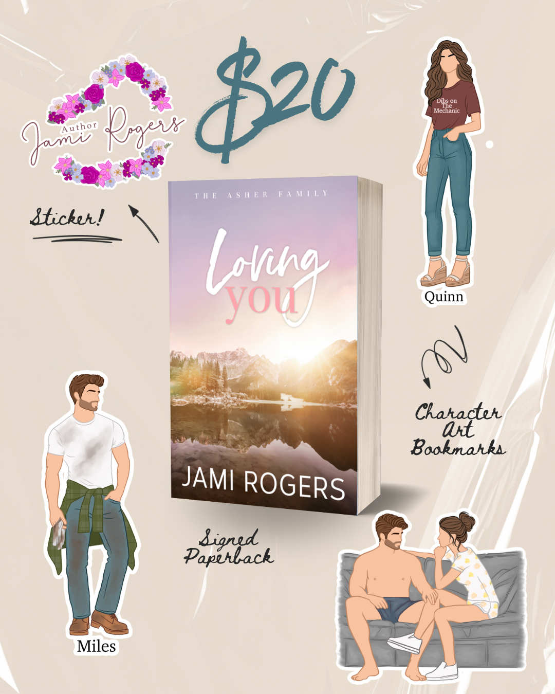 Loving You Signed Paperback - Discreet Edition